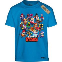Takeposition Παιδικό T-Shirt Κοντομάνικο Τιρκουάζ 806-4502B-16