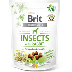 Brit Dog Snack Insects with Rabbit 200gr