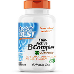 Doctor's Best Fully Active B Complex with Quatrefolic 60 Κάψουλες
