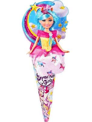 Zuru Sparkle Girlz Unicorn Princess με Ροζ Χρυσό Φόρεμα