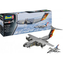 Revell Air Defender Set Airbus A400M & Tornado Συναρμολογούμενα Πλαστικά Μοντέλα Αεροπλάνων 1:144
