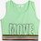 Funky Παιδικό Crop Top Αμάνικο Πράσινο Mint 124-505103-2