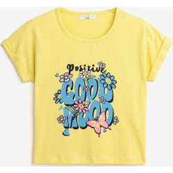 Funky Παιδικό T-Shirt Κοντομάνικο Κίτρινο 124-505118-2