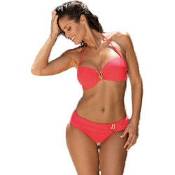 Marko Bikini Set Strapless με Ενίσχυση Κόκκινο M-523