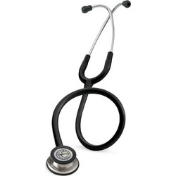 3M Littmann Classic III Παιδιατρικό Καρδιολογικό Στηθοσκόπιο Non Chill με Διπλό Κώδωνα Black 5620