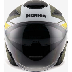 Blauer JJ-01 Green White Κράνος Μηχανής Jet 1450gr