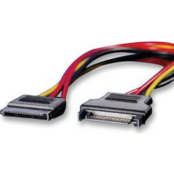 Roline 11.03.1042 Καλώδιο Σκληρού Δίσκου 15-Pin SATA III to 15-Pin SATA III 0.3m Multicolor