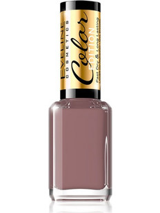 Eveline Cosmetics Color Edition 123 Gloss Βερνίκι Νυχιών Μακράς Διαρκείας Quick Dry 12ml