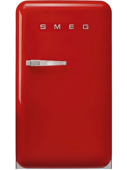 Smeg FAB10RRD6 Retro Μονόπορτο Ψυγείο 122lt Υ97xΠ54.5xΒ65.9cm Κόκκινο