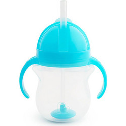Munchkin Tip & Sip Straw Cup Pastel Blue 207ml