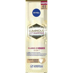 Nivea Luminous 630o 02 Medium CC Cream SPF30 40ml