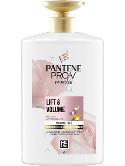 Pantene Pro-V Miracles Lift'N'Volume Conditioner για Όγκο για Λεπτά Mαλλιά 1lt
