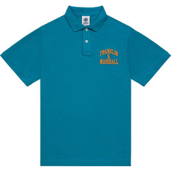 Franklin & Marshall Ανδρική Μπλούζα Polo Κοντομάνικη Πετρόλ JM6010.000.3009P01-232