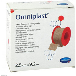 Hartmann Omniplast Υφασμάτινη Επιδεσμική Ταινία 2.5cm x 9.2m
