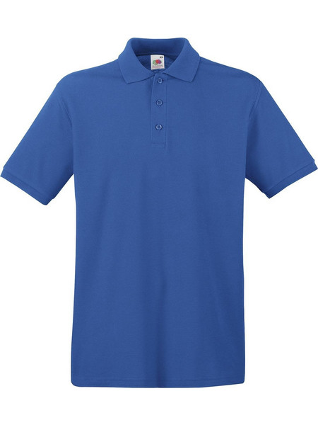 Fruit of The Loom Ανδρική Μπλούζα Polo Κοντομάνικη Royal Blue 63-218-0