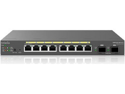 EnGenius EWS2910FP-FIT Managed L2 Switch με 8 Θύρες Ethernet 1000Mbps και 2 SFP θύρες