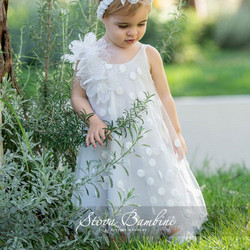 Stova Bambini Βαπτιστικό Φόρεμα 2τμχ SS23G8
