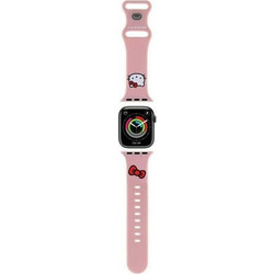 Hello Kitty Head Λουράκι Σιλικόνης Pink (Apple Watch 42 / 44 / 45 / 49mm)