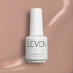 Leven 021 Latte Ημιμόνιμο Βερνίκι Νυχιών 15ml