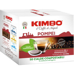 Kimbo Κάψουλες Espresso Pompei Συμβατές με Μηχανή E.S.E Pod 50τμχ