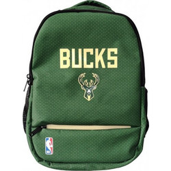 Back Me UP NBA Milwaukee Bucks Σχολική Τσάντα Πλάτης Γυμνασίου - Λυκείου Κυπαρισσί 338-20031