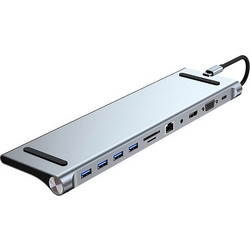 Powertech BYL-2003 USB-C Docking Station με HDMI 4K PD Ethernet