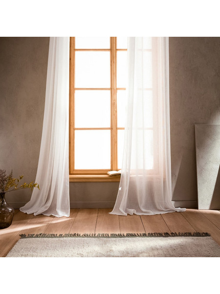 Gofis Home Κουρτίνα με Σιρίτι 200x295 Combe Offwhite 502