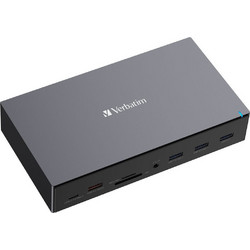 Verbatim CDS-17 USB-C Docking Station με DisplayPort / HDMI 4K PD Ethernet