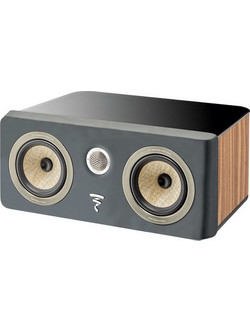 Focal Kanta Center Ηχείο Hi-Fi Κεντρικό 2 Δρόμων Dark Grey Mat Walnut