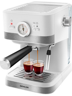 Sencor SES 1720WH Αυτόματη Μηχανή Espresso 20bar