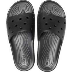 Crocs Ανδρικές Παντόφλες Καλοκαιρινές Ανατομικές Κολυμβητηρίου Μαύρες 206121-001