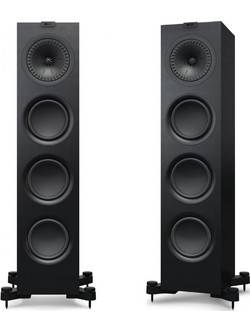 KEF Q750 Ζεύγος Ηχείων Hi-Fi Δαπέδου 150W 2.5 Δρόμων Satin Black