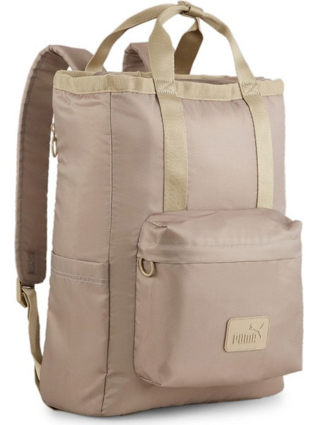 Puma Core College Γυναικεία Τσάντα Πλάτης Εκρού 090655-02