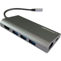 LC-Power USB-C Docking Station με HDMI PD Ethernet