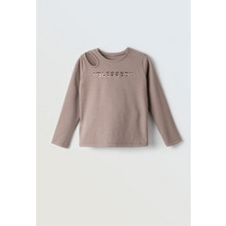 Ebita Παιδικό T-Shirt Μακρυμάνικο Καφέ 243037