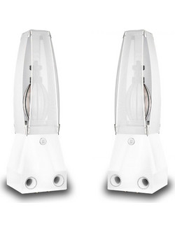 MBL 101E MKII Ζεύγος Ηχείων Hi-Fi Δαπέδου 500W 4 Δρόμων White Chrome