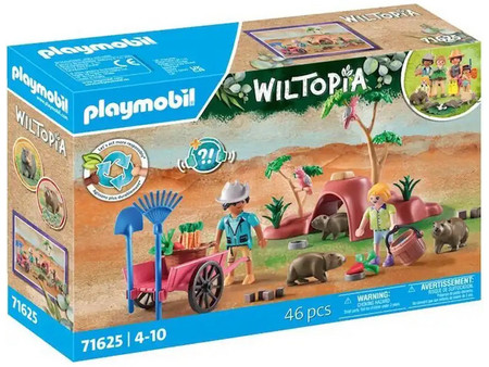 Playmobil Wiltopia Καταφύγιο των Γούμπατ για 4-10 Ετών 71625