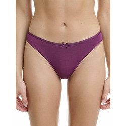 Walk Γυναικεία Brazil με Δαντέλα Μωβ 2Pack W2043-39