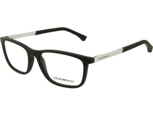Emporio Armani EA3069 5063 Ανδρικός Σκελετός Γυαλιών Οράσεως Κοκάλινος Μαύρος