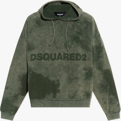 Dsquared2 Ανδρικό Φούτερ με Κουκούλα Κυπαρισσί S71GU0699S25030-697