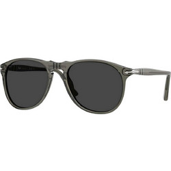 Persol PO9649S 110348 Ανδρικά Γυαλιά Ηλίου Aviator Κοκάλινα Μαύρα με Μαύρο Φακό