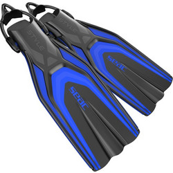 Seac Sub Open Heel Sling Strap Βατραχοπέδιλα Κατάδυσης Blue