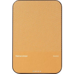 Native Union (Re)Classic Wireless Magsafe Power Bank 5000mAh 15W με Θύρα USB-C Power Delivery Yellow