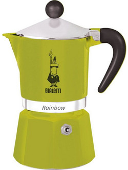 Bialetti Rainbow S71006875 Μπρίκι Espresso 1Cup Πράσινο