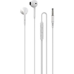 Devia A3 Handsfree Earbud 3.5mm White
