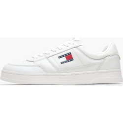 Tommy Hilfiger Ανδρικά Sneakers Λευκά EM0EM01574-YBL
