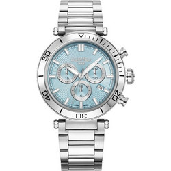 Roamer Toscana Ανδρικό Ρολόι Χρονογράφος με Ασημί Μεταλλικό Μπρασελέ 994837410520