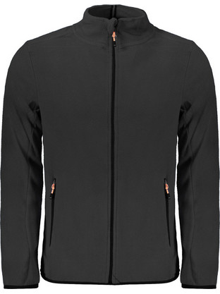 Norway 1963 Ανδρική Ζακέτα Fleece με Φερμουάρ Μαύρη 849543