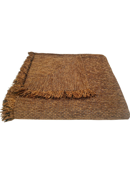 Komvos Ριχτάρι Πολυθρόνας 180x180 Ψάθα Light Brown