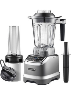 Amzchef ZM5003-GA Μπλέντερ για Smoothie με Γυάλινη Κανάτα 1.85lt 1800W